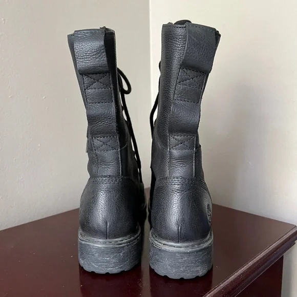 EUC Timberland Stoddard Waterproof Tall Biker Boots Women's A128L - Picture 2 of 8